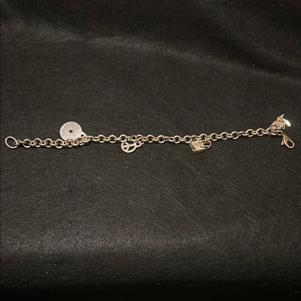 Silver Charm BraceletTiffany and Co